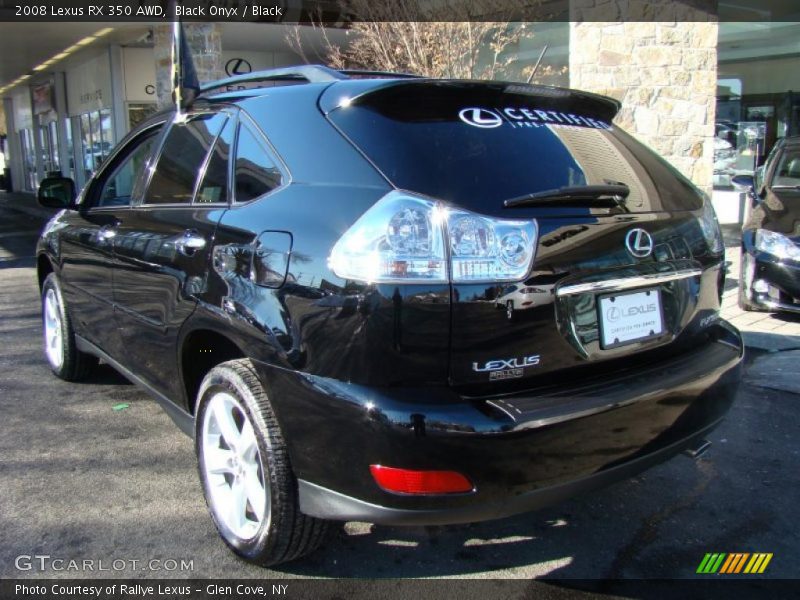 Black Onyx / Black 2008 Lexus RX 350 AWD