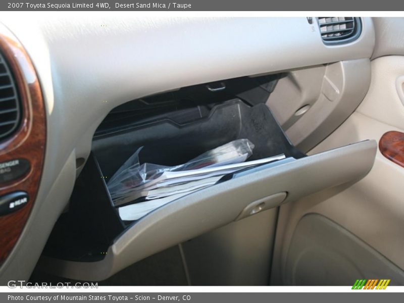 Desert Sand Mica / Taupe 2007 Toyota Sequoia Limited 4WD