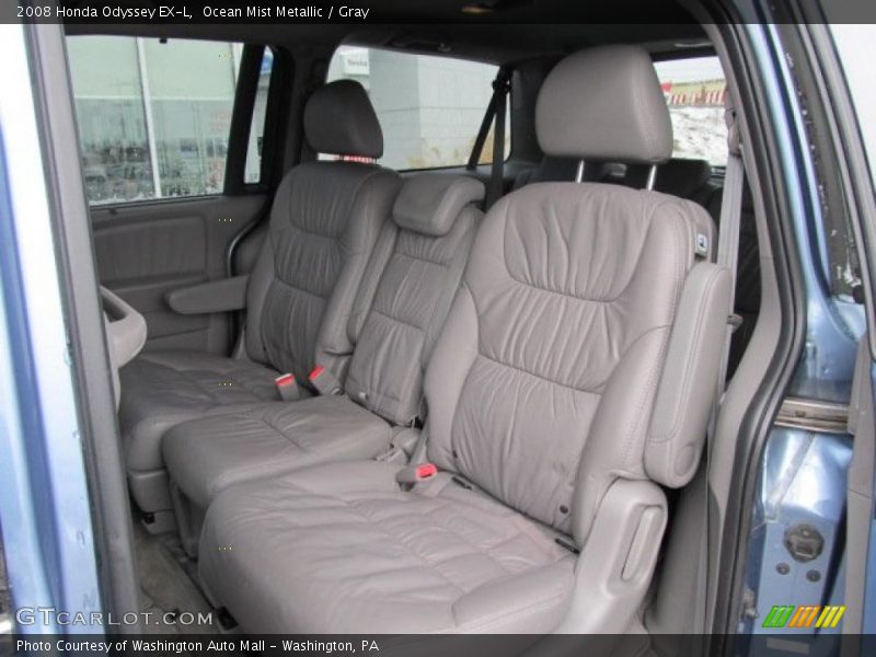 Ocean Mist Metallic / Gray 2008 Honda Odyssey EX-L