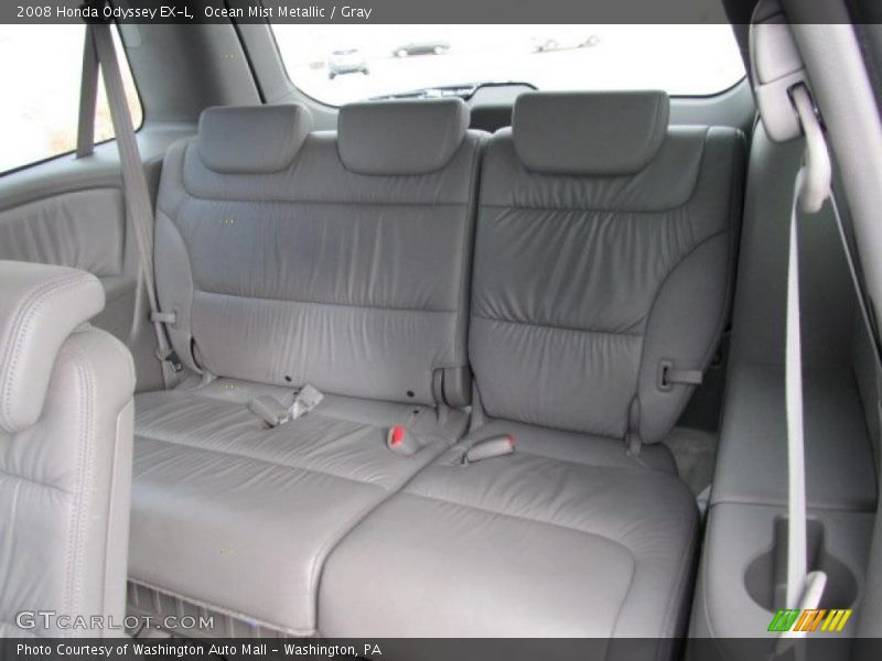 Ocean Mist Metallic / Gray 2008 Honda Odyssey EX-L