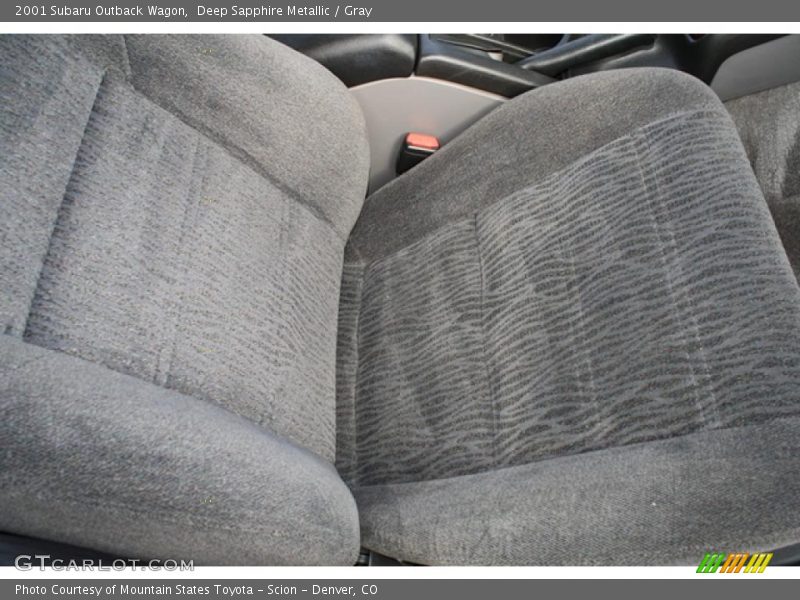 Deep Sapphire Metallic / Gray 2001 Subaru Outback Wagon