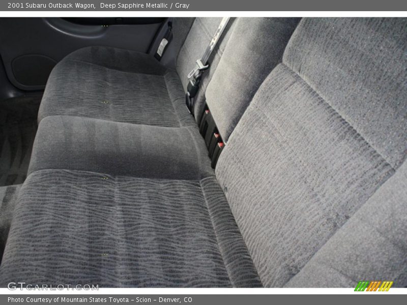 Deep Sapphire Metallic / Gray 2001 Subaru Outback Wagon