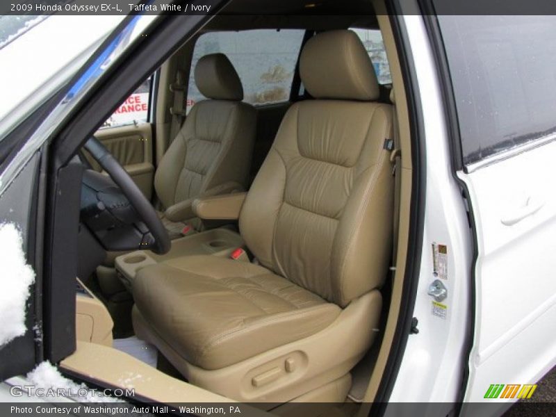  2009 Odyssey EX-L Ivory Interior