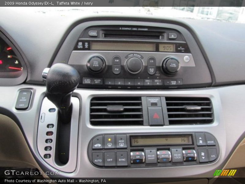 Controls of 2009 Odyssey EX-L