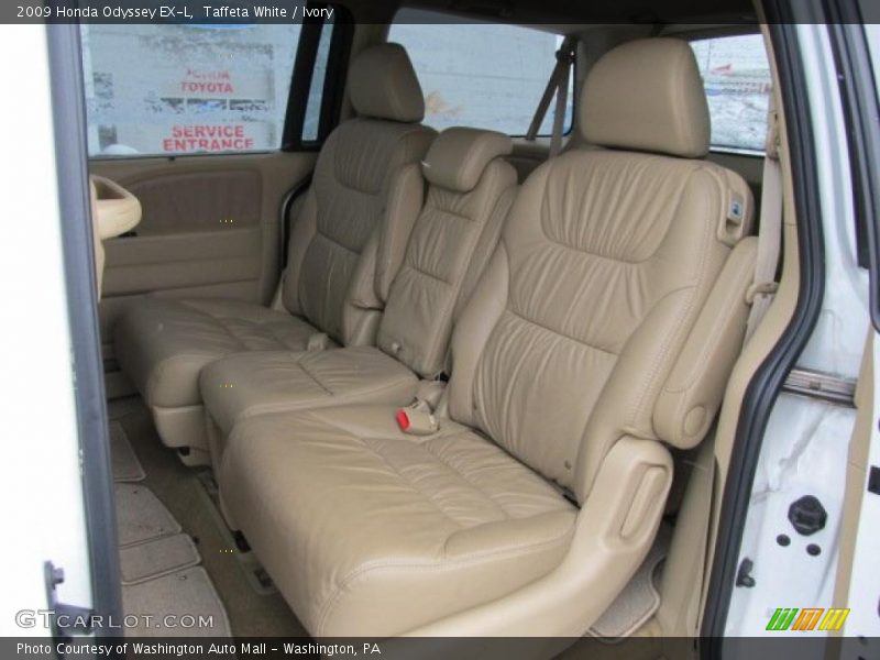  2009 Odyssey EX-L Ivory Interior