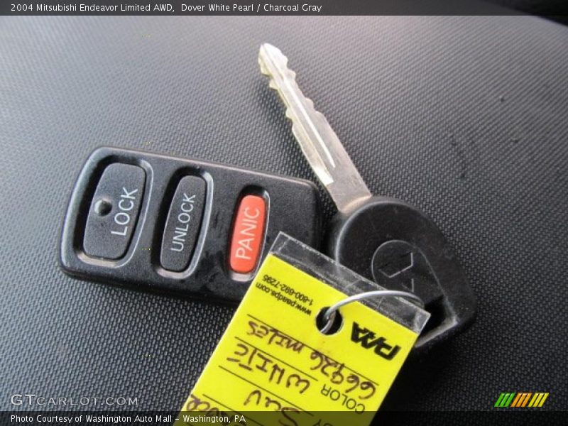 Dover White Pearl / Charcoal Gray 2004 Mitsubishi Endeavor Limited AWD
