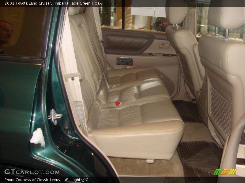 Imperial Jade Green / Oak 2001 Toyota Land Cruiser