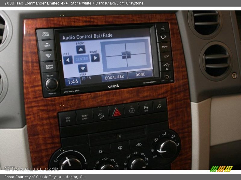 Stone White / Dark Khaki/Light Graystone 2008 Jeep Commander Limited 4x4