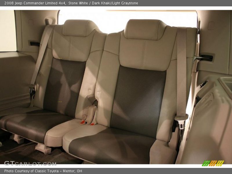 Stone White / Dark Khaki/Light Graystone 2008 Jeep Commander Limited 4x4