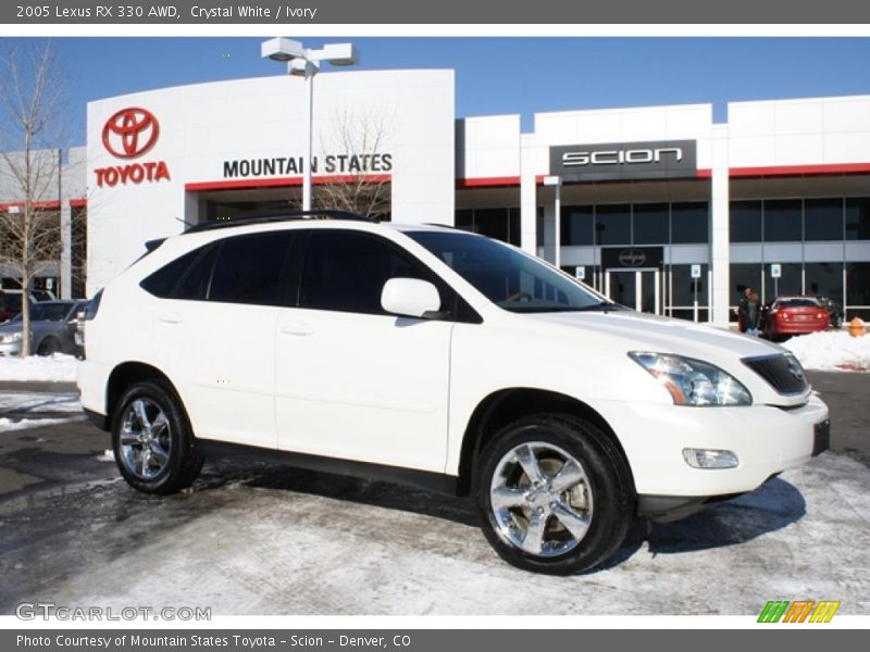 Crystal White / Ivory 2005 Lexus RX 330 AWD