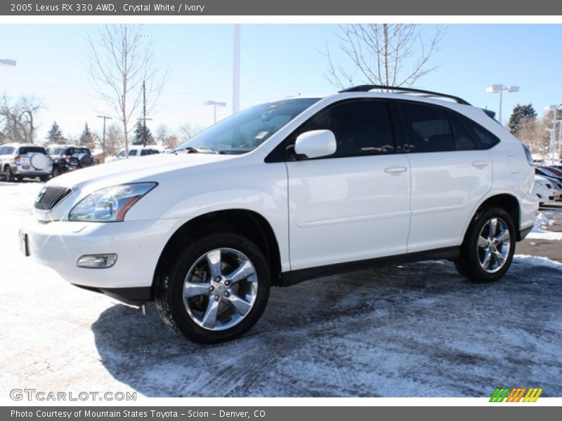 Crystal White / Ivory 2005 Lexus RX 330 AWD