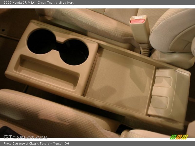 Green Tea Metallic / Ivory 2009 Honda CR-V LX