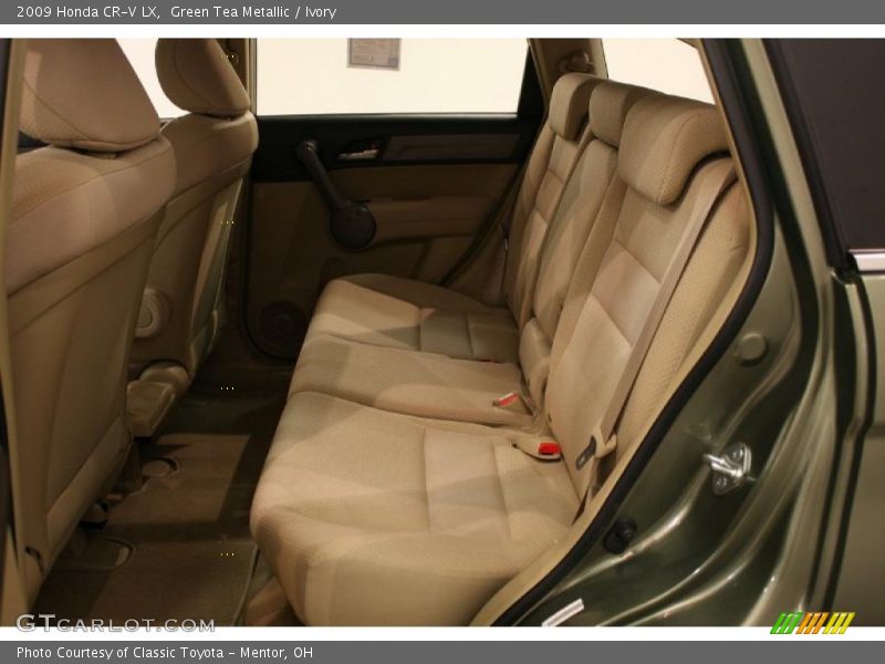 Green Tea Metallic / Ivory 2009 Honda CR-V LX