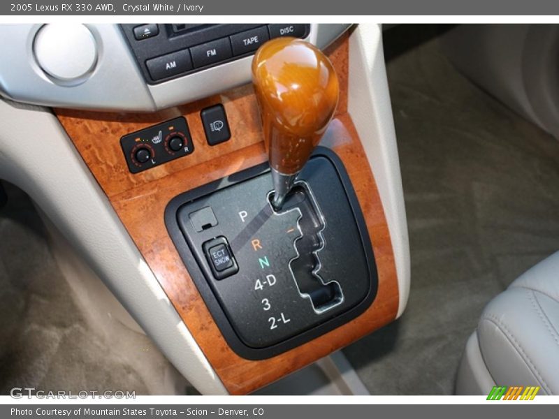  2005 RX 330 AWD 5 Speed Automatic Shifter