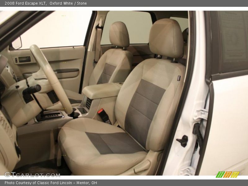 Oxford White / Stone 2008 Ford Escape XLT