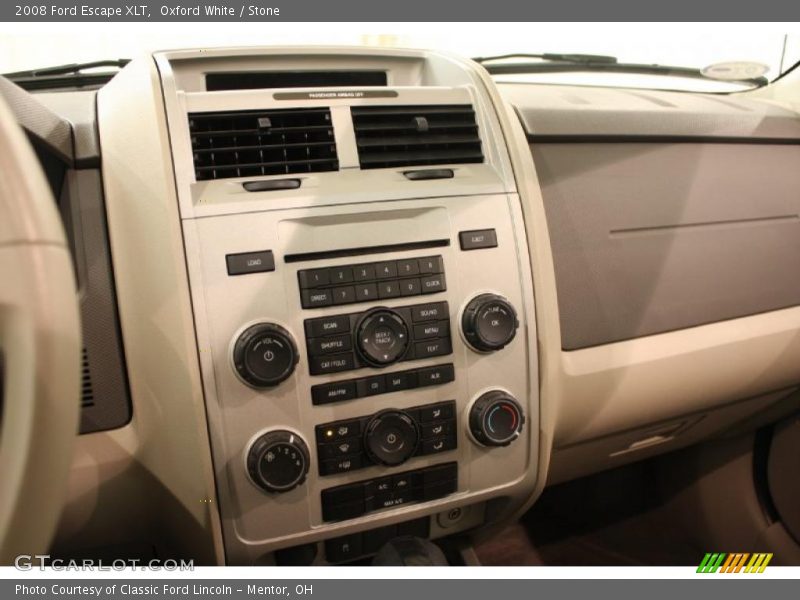 Oxford White / Stone 2008 Ford Escape XLT