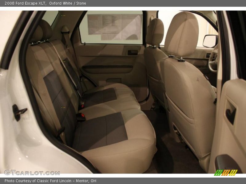Oxford White / Stone 2008 Ford Escape XLT