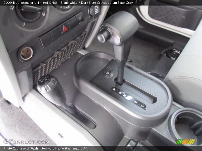 Stone White / Dark Slate Gray/Medium Slate Gray 2009 Jeep Wrangler Unlimited X 4x4