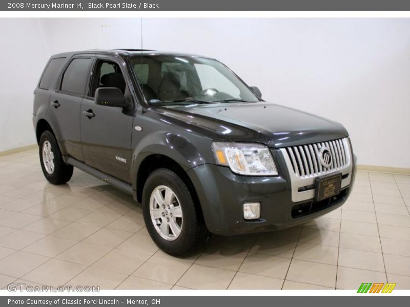 Black Pearl Slate / Black 2008 Mercury Mariner I4