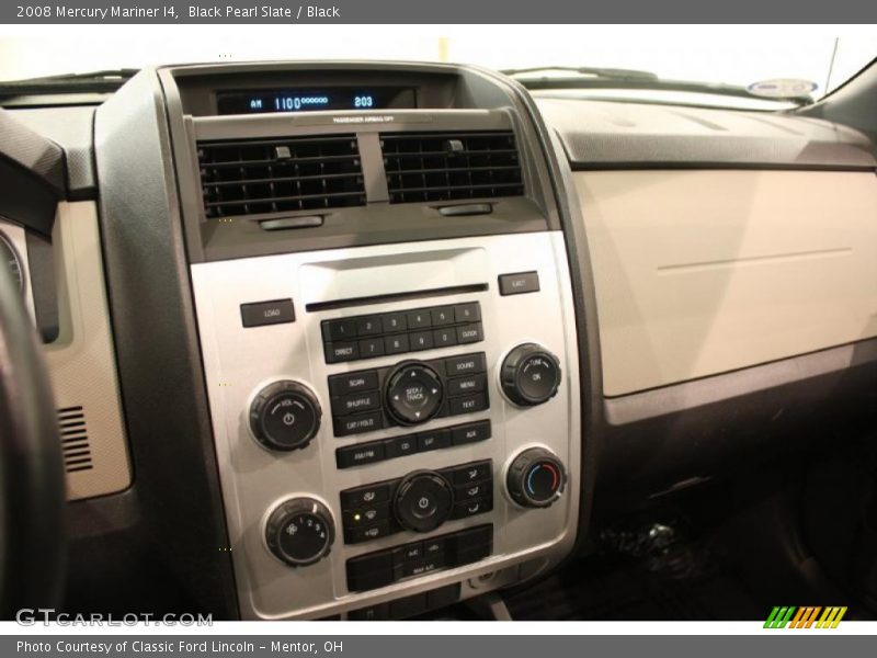 Black Pearl Slate / Black 2008 Mercury Mariner I4