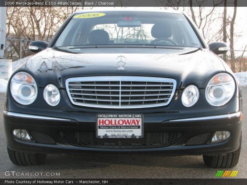 Black / Charcoal 2006 Mercedes-Benz E 350 4Matic Sedan