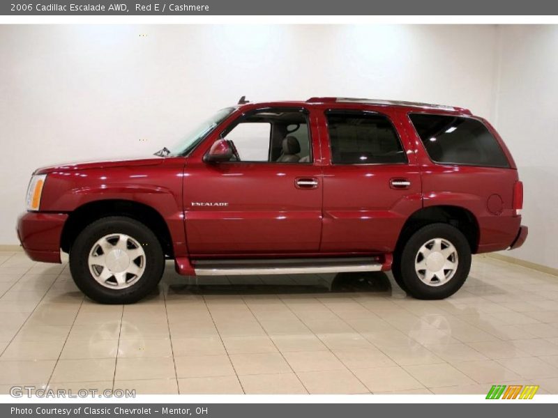 Red E / Cashmere 2006 Cadillac Escalade AWD