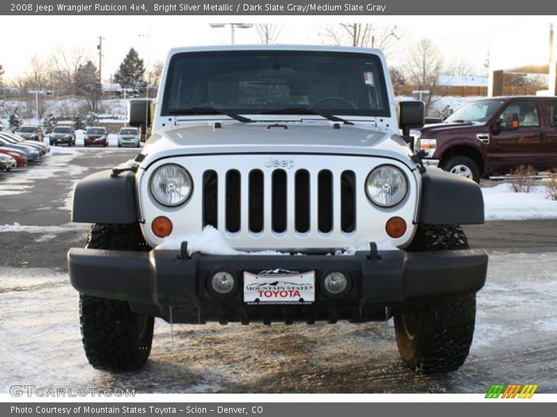  2008 Wrangler Rubicon 4x4 Bright Silver Metallic