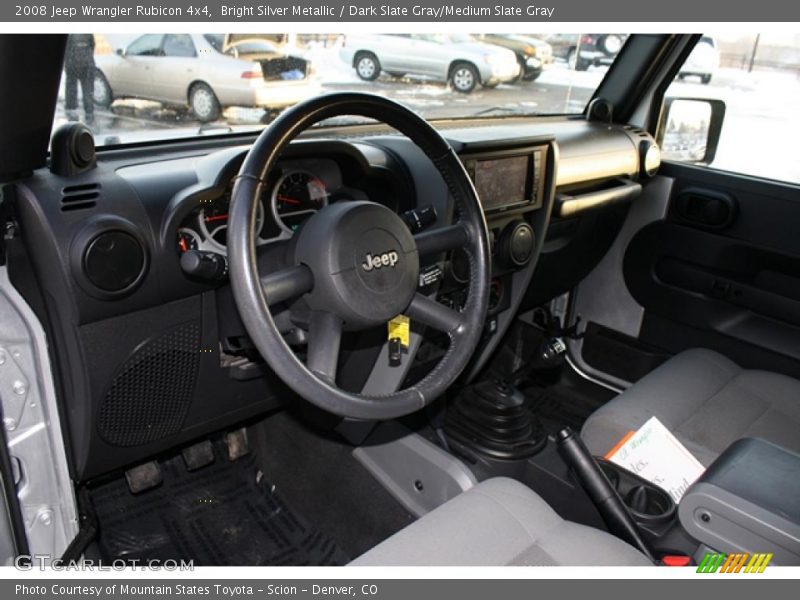 Dark Slate Gray/Medium Slate Gray Interior - 2008 Wrangler Rubicon 4x4 