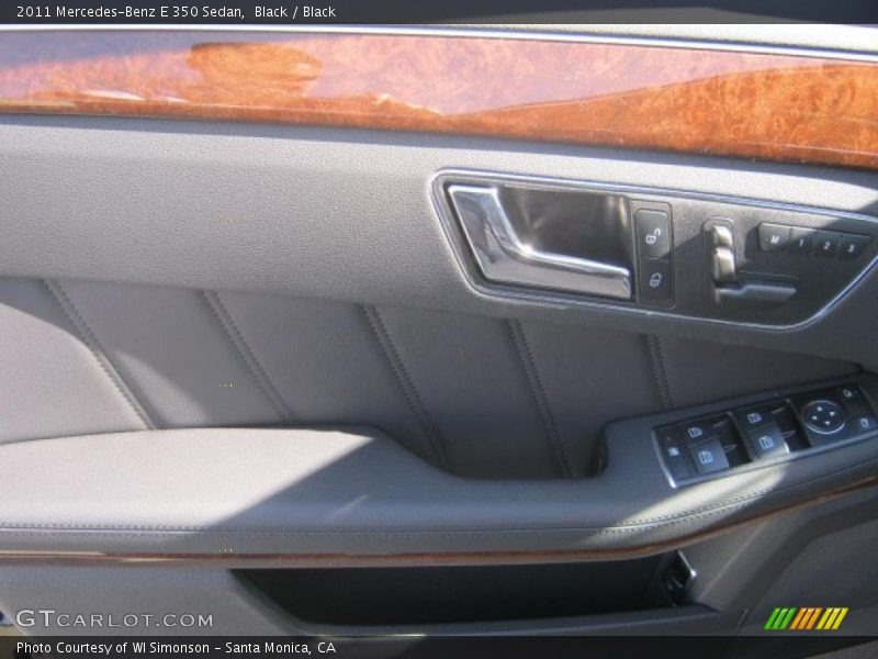 Black / Black 2011 Mercedes-Benz E 350 Sedan