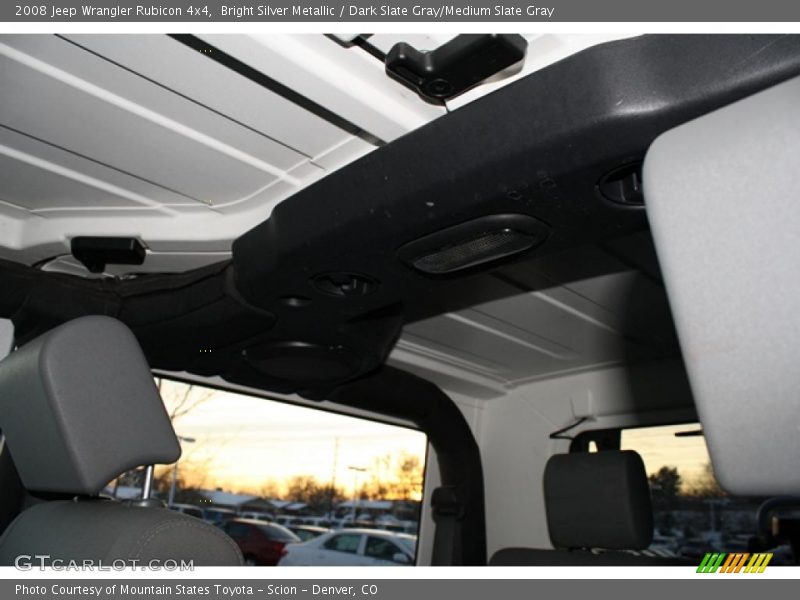 Bright Silver Metallic / Dark Slate Gray/Medium Slate Gray 2008 Jeep Wrangler Rubicon 4x4