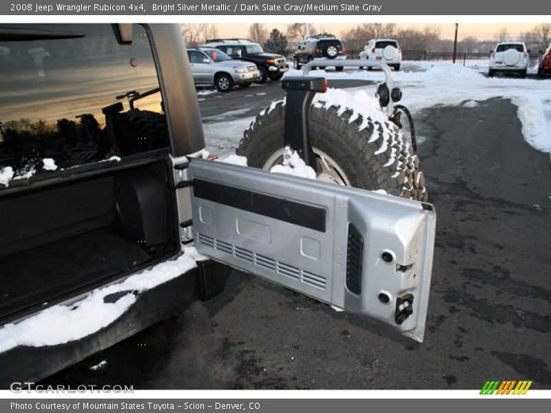 Bright Silver Metallic / Dark Slate Gray/Medium Slate Gray 2008 Jeep Wrangler Rubicon 4x4