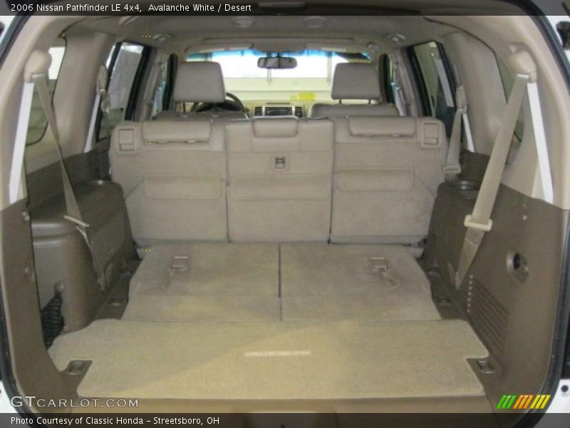 Avalanche White / Desert 2006 Nissan Pathfinder LE 4x4