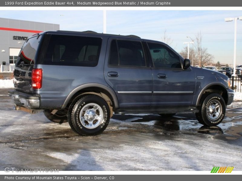 Medium Wedgewood Blue Metallic / Medium Graphite 1999 Ford Expedition Eddie Bauer 4x4