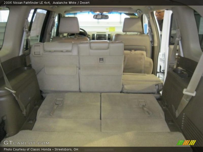 Avalanche White / Desert 2006 Nissan Pathfinder LE 4x4