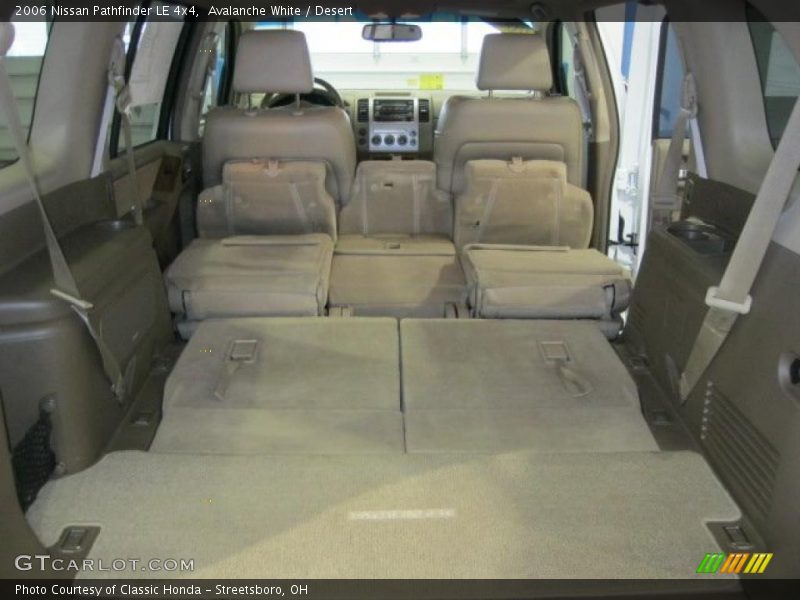 Avalanche White / Desert 2006 Nissan Pathfinder LE 4x4