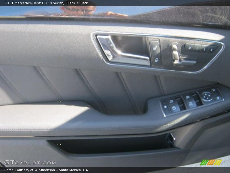 Black / Black 2011 Mercedes-Benz E 350 Sedan
