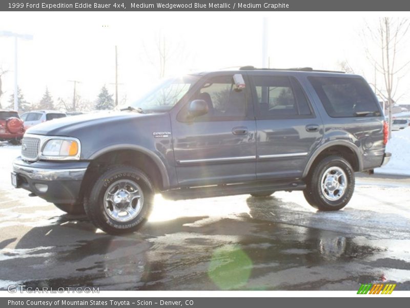 Medium Wedgewood Blue Metallic / Medium Graphite 1999 Ford Expedition Eddie Bauer 4x4