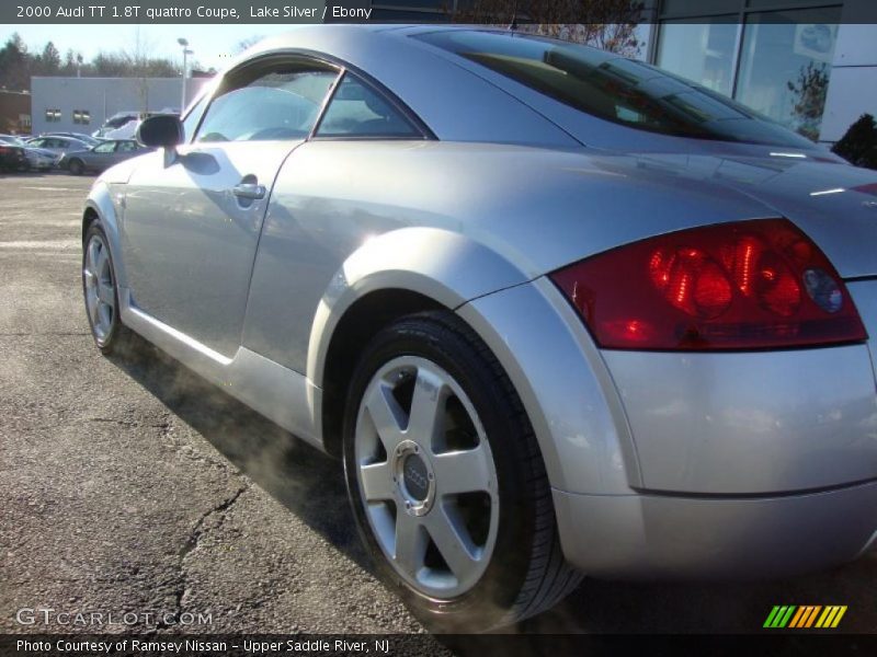 Lake Silver / Ebony 2000 Audi TT 1.8T quattro Coupe