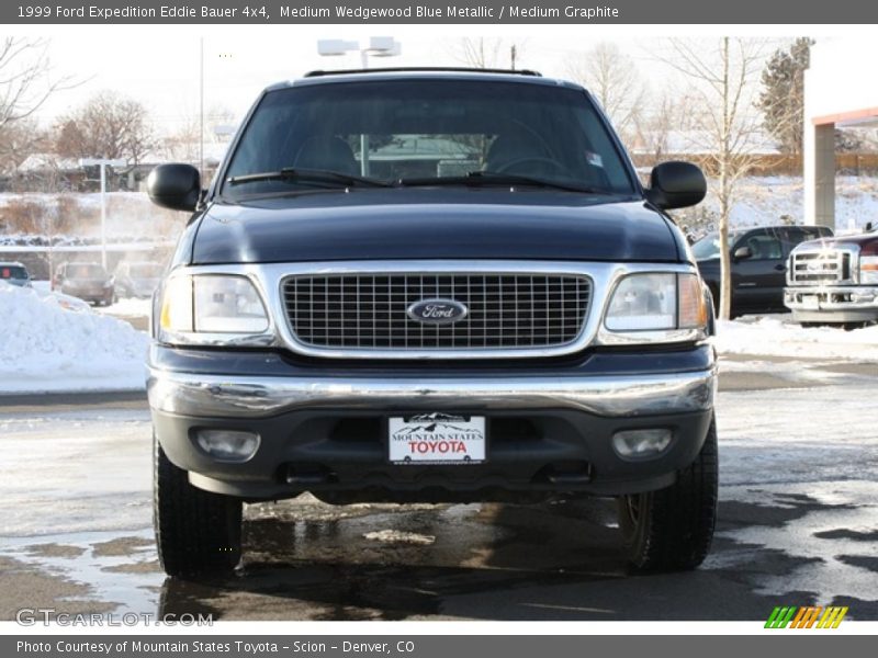 Medium Wedgewood Blue Metallic / Medium Graphite 1999 Ford Expedition Eddie Bauer 4x4