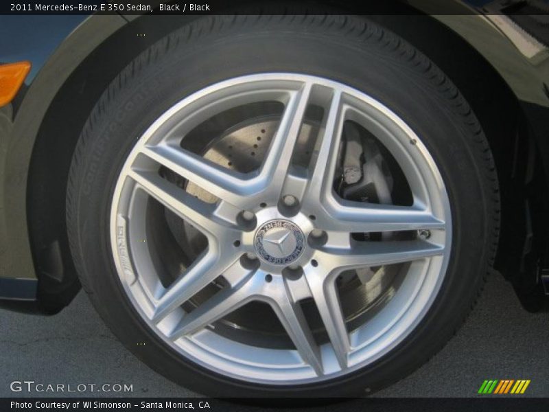 Black / Black 2011 Mercedes-Benz E 350 Sedan