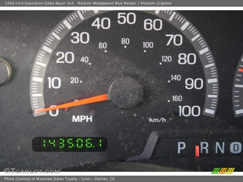 Medium Wedgewood Blue Metallic / Medium Graphite 1999 Ford Expedition Eddie Bauer 4x4