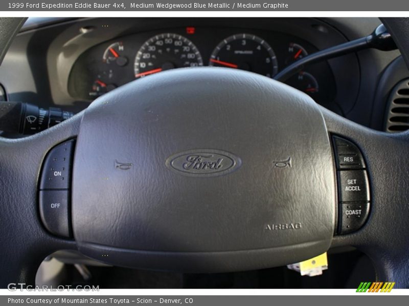 Medium Wedgewood Blue Metallic / Medium Graphite 1999 Ford Expedition Eddie Bauer 4x4