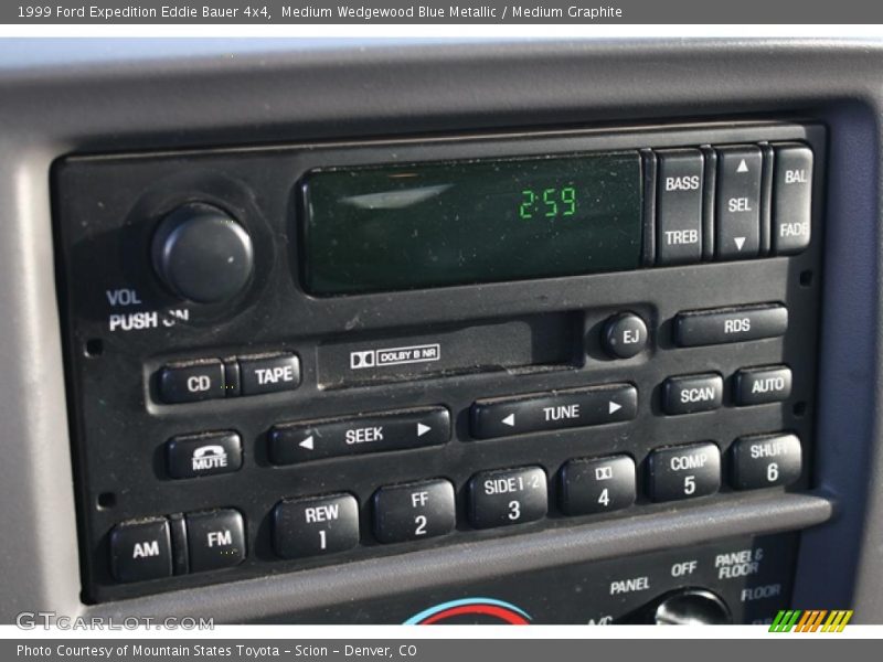 Medium Wedgewood Blue Metallic / Medium Graphite 1999 Ford Expedition Eddie Bauer 4x4