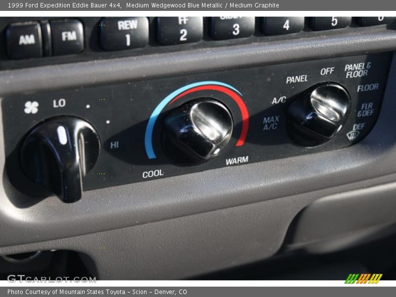 Medium Wedgewood Blue Metallic / Medium Graphite 1999 Ford Expedition Eddie Bauer 4x4