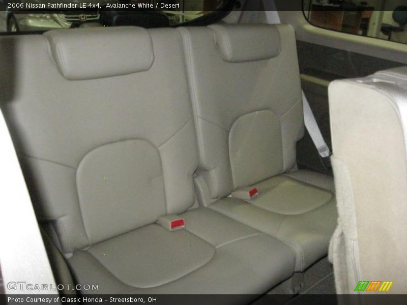 Avalanche White / Desert 2006 Nissan Pathfinder LE 4x4