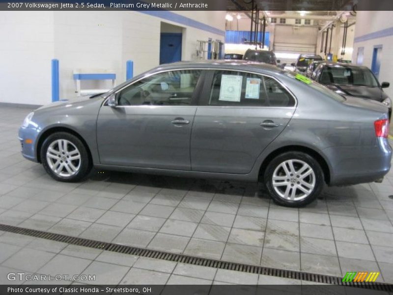 Platinum Grey Metallic / Anthracite 2007 Volkswagen Jetta 2.5 Sedan