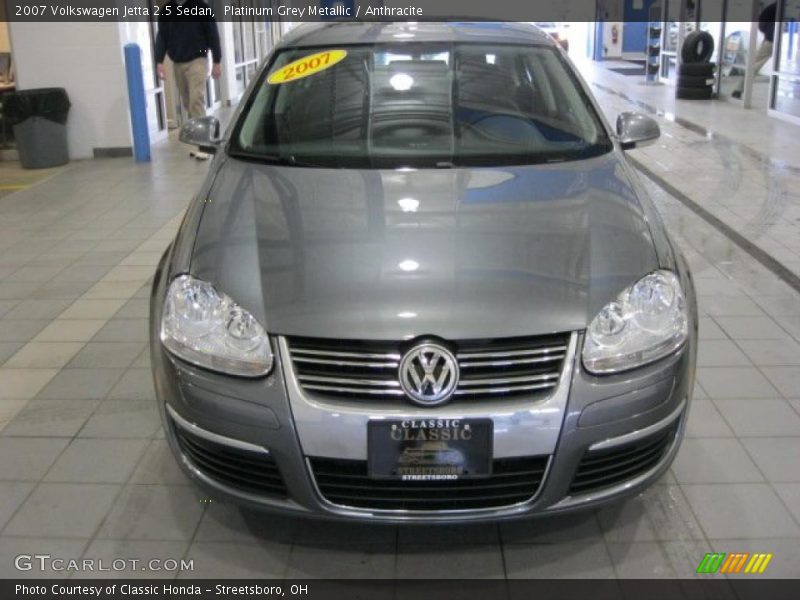 Platinum Grey Metallic / Anthracite 2007 Volkswagen Jetta 2.5 Sedan