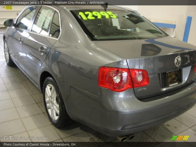 Platinum Grey Metallic / Anthracite 2007 Volkswagen Jetta 2.5 Sedan