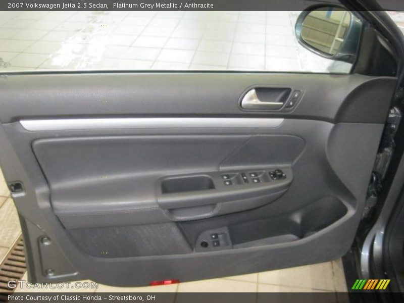 Platinum Grey Metallic / Anthracite 2007 Volkswagen Jetta 2.5 Sedan