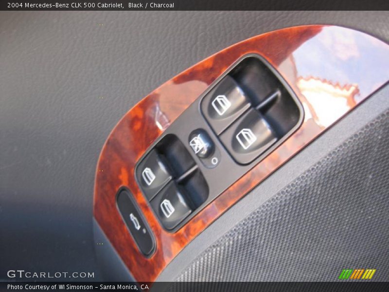 Controls of 2004 CLK 500 Cabriolet